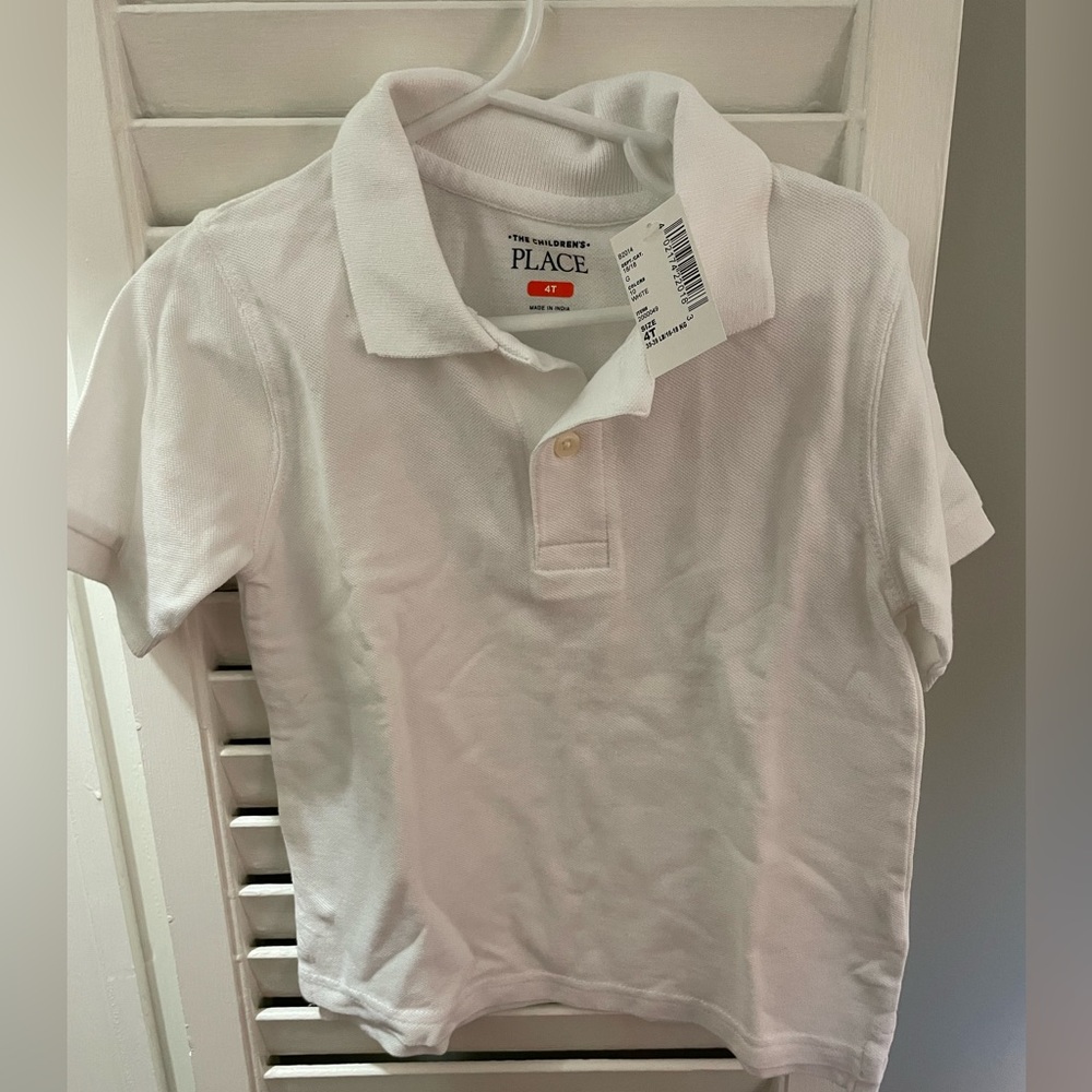 NWT White polo